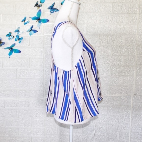 Astr the label striped sleeveless blouse - Picture 4 of 9